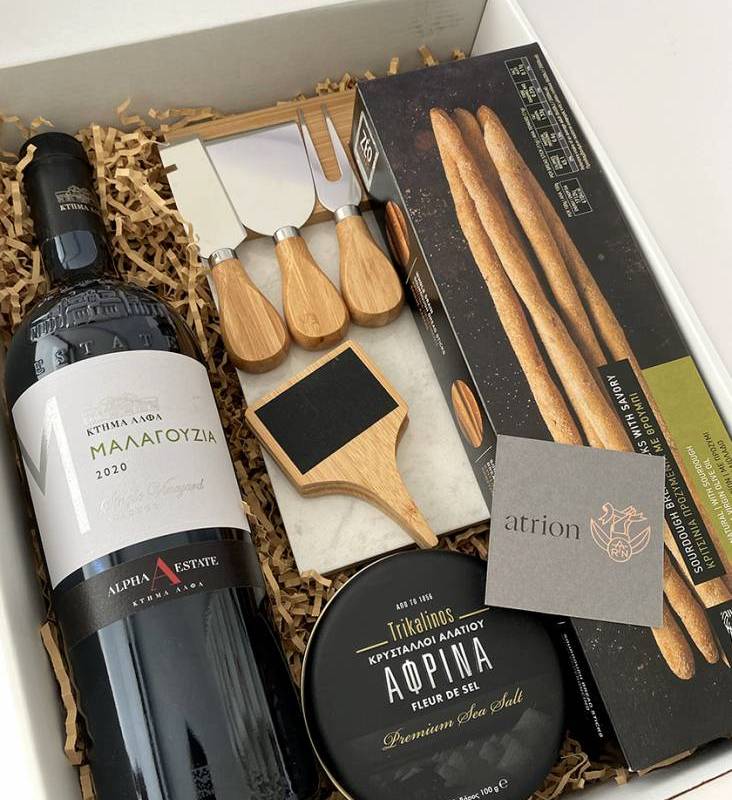 Cheese and Wine Moments Giftbox