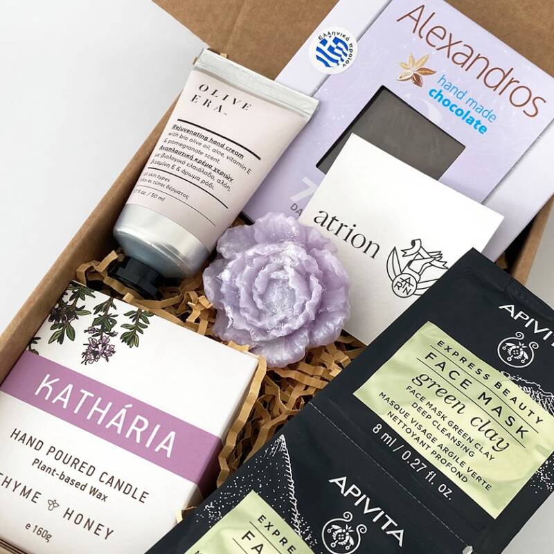 Purple Rose Gift Box